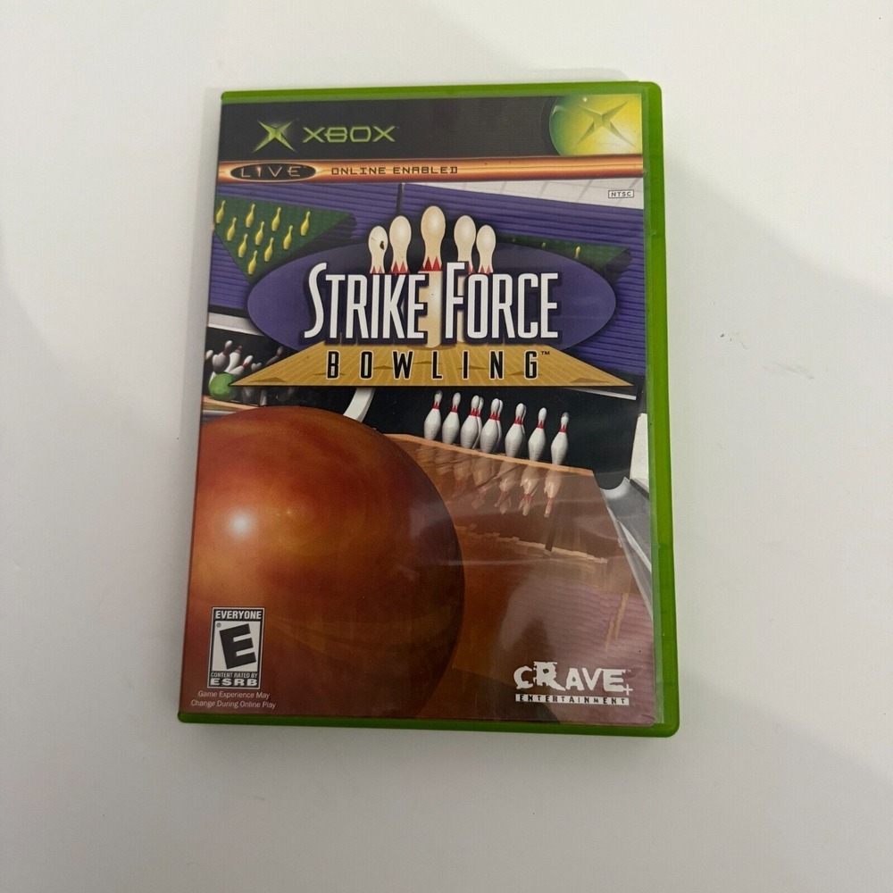 Strike Force Bowling (Microsoft Xbox,‎ 2004) Vintage Game
